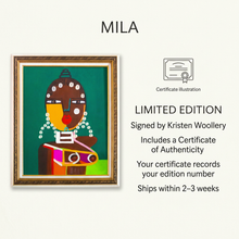 Load image into Gallery viewer, MILA (LIMITED EDITION CANVAS)