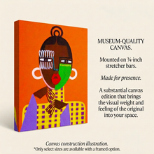 Load image into Gallery viewer, XIOMARA (LIMITED EDITION CANVAS)